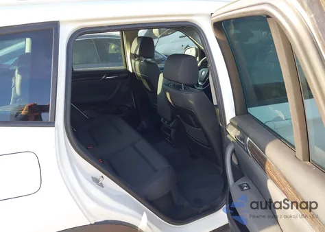 2017 BMW X3 Sdrive28I из США, поврежденный, VIN 5UXWZ7C36H0V86485